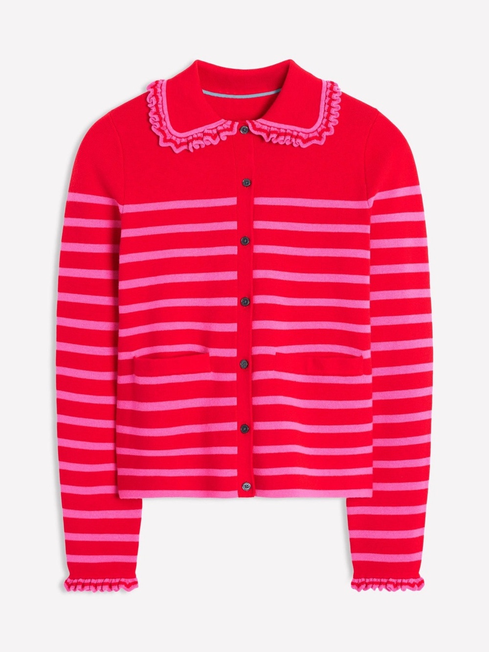 Boden Jessie Collared Cardigan Size Medium NWT - Picture 5 of 11